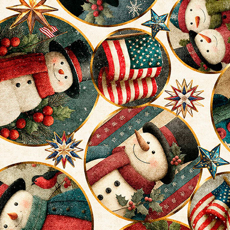 ALL AMERICAN SNOWMAN     
